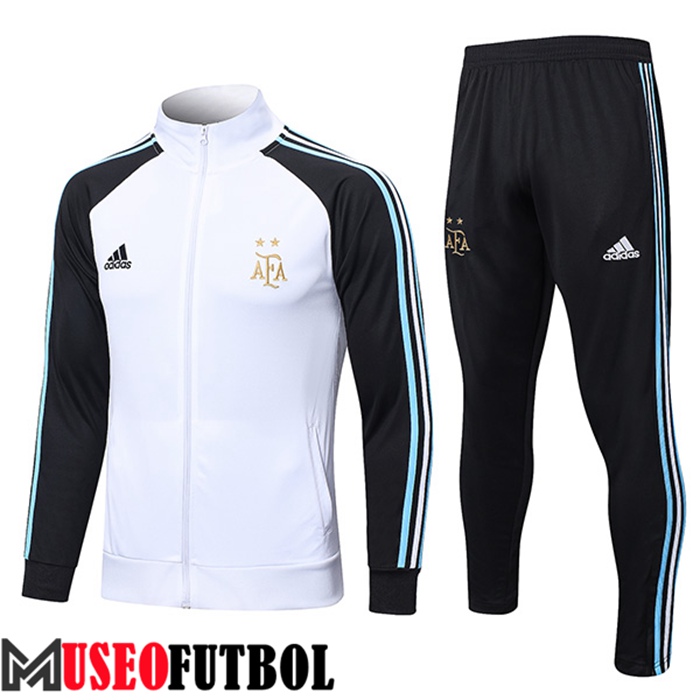 Chandal Futbol - Chaqueta Argentina Blanco 2022/2023