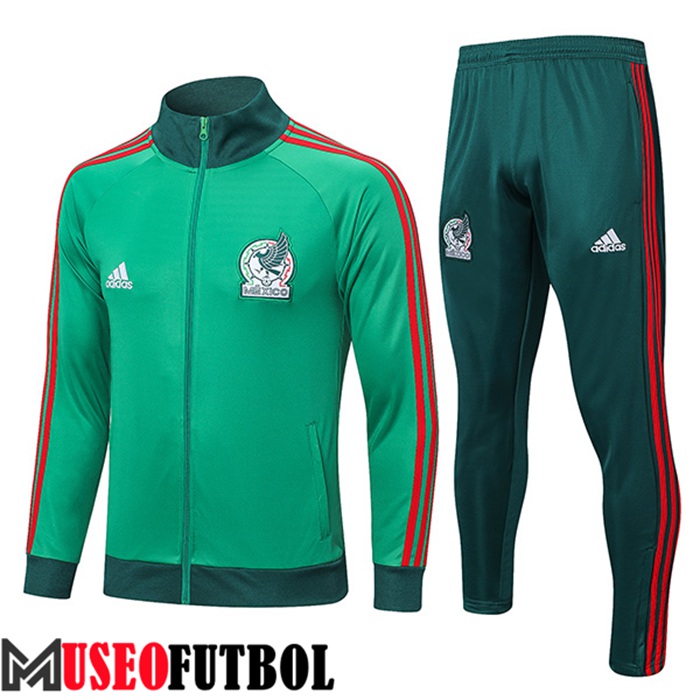 Chandal Futbol - Chaqueta México Verde 2022/2023