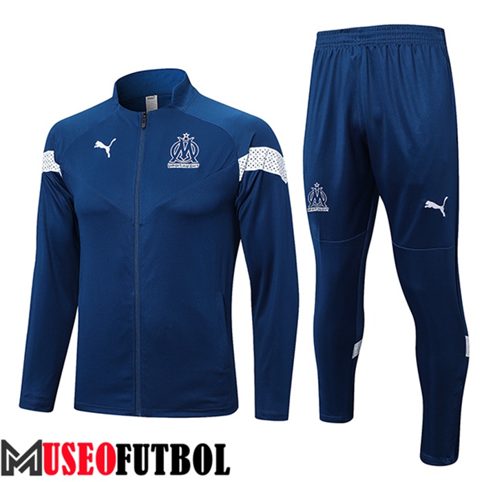 Chandal Futbol - Chaqueta Marsella Azul 2022/2023