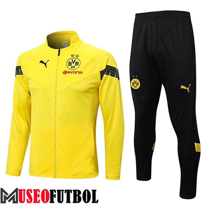 Chandal Futbol - Chaqueta Dortmund Amarillo 2022/2023