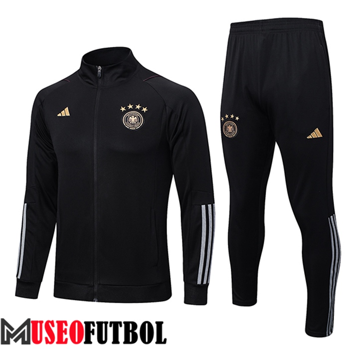 Chandal Futbol - Chaqueta Alemania Negro 2022/2023