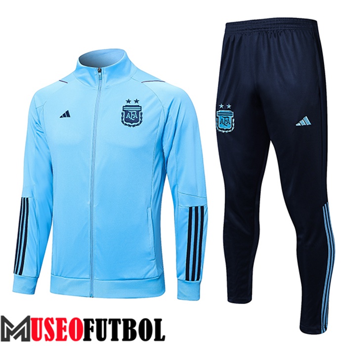 Chandal Futbol - Chaqueta Argentina Azul Claro 2022/2023