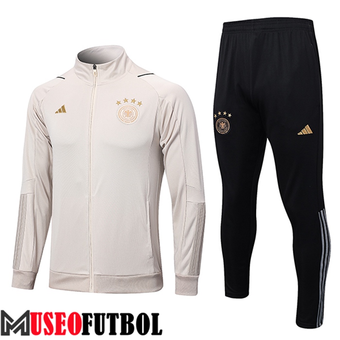 Chandal Futbol - Chaqueta Alemania Beige 2022/2023