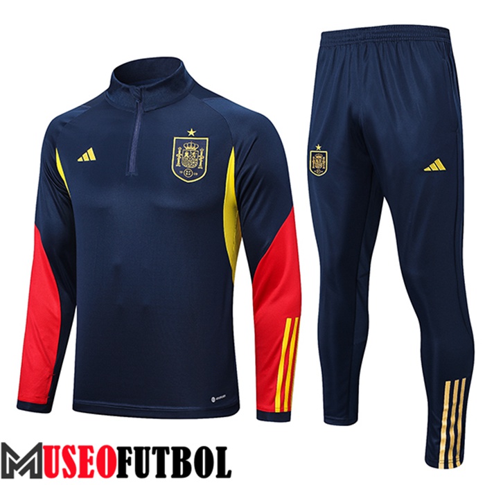 Chandal Equipos De Futbol España Azul Marino 2022/2023