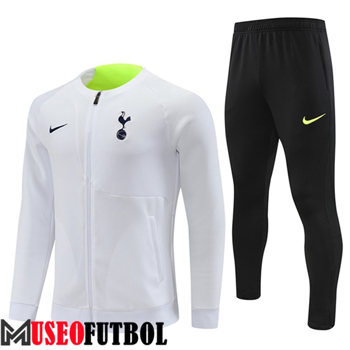 Chandal Futbol - Chaqueta Tottenham Hotspurs Blanco 2022/2023