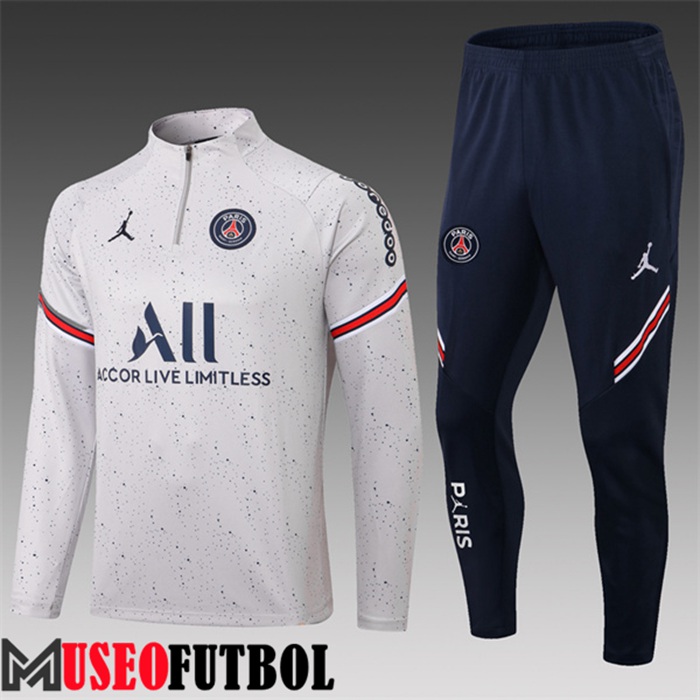 Chandal Equipos De Futbol Jordan PSG Ninos Gris 2022/2023