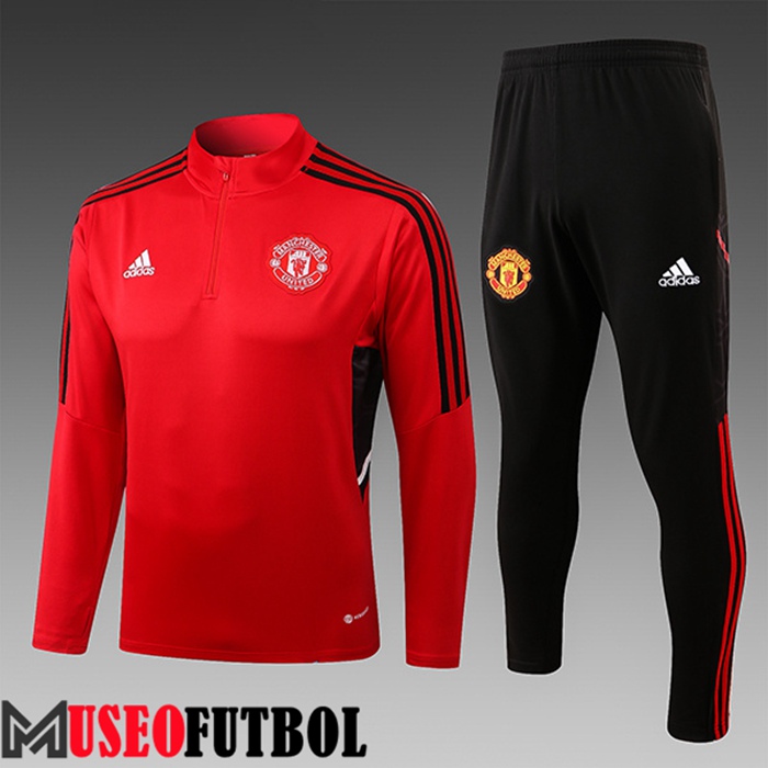 Chandal Equipos De Futbol Manchester United Ninos Rojo 2022/2023