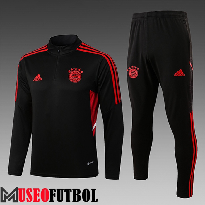 Chandal Equipos De Futbol Bayern Munich Ninos Negro 2022/2023