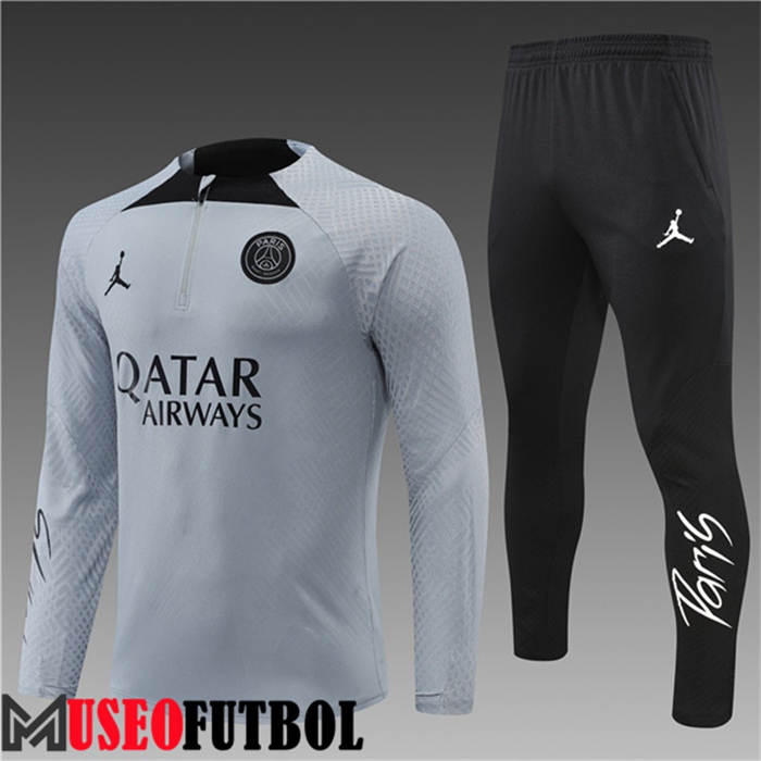 Chandal Equipos De Futbol Jordan PSG Ninos Gris 2022/2023