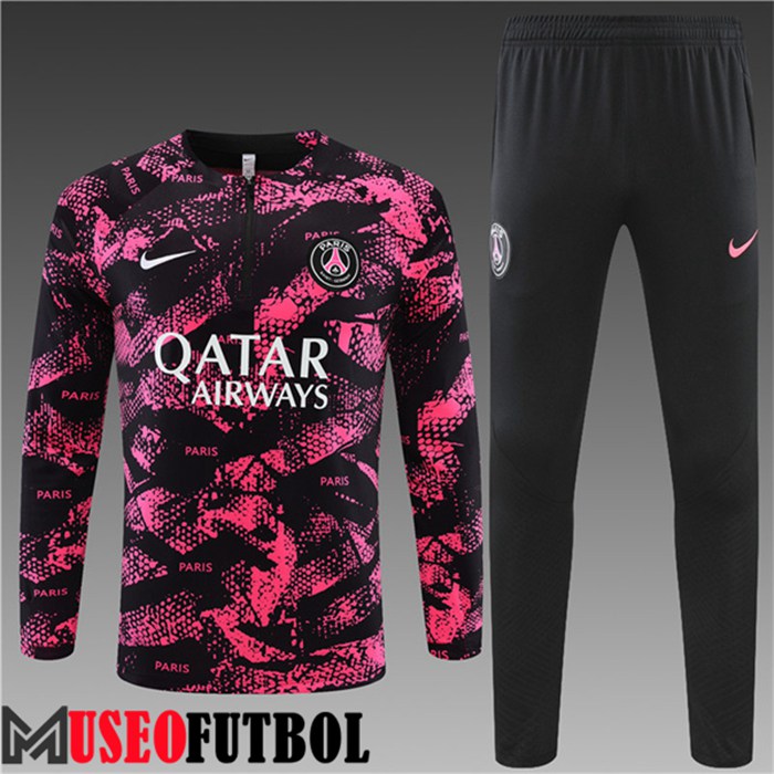 Chandal Equipos De Futbol PSG Ninos Rojo/Negro 2022/2023