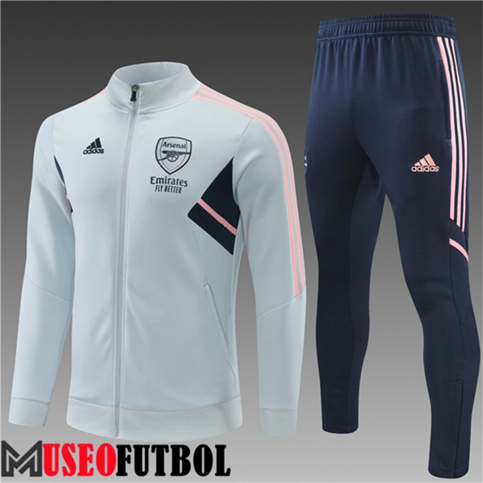 Chandal Futbol - Chaqueta Arsenal Ninos Gris 2022/2023