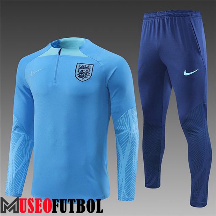 Chandal Equipos De Futbol Inglaterra Ninos Azul Claro 2022/2023