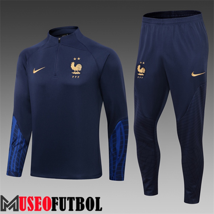 Chandal Equipos De Futbol Francia Ninos Azul Marin 2022/2023