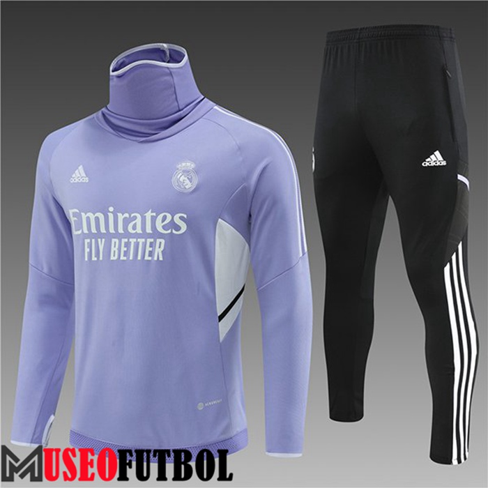 Chandal Equipos De Futbol Real Madrid Ninos Col Haut Púrpura 2022/2023