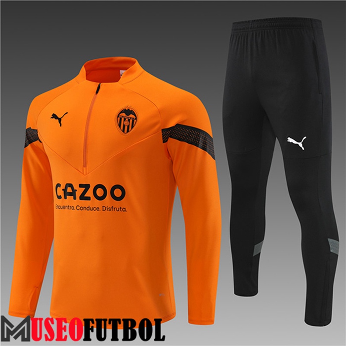 Chandal Equipos De Futbol Valencia Ninos Naranja 2022/2023