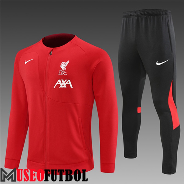 Chandal Futbol - Chaqueta FC Liverpool Ninos Rojo 2022/2023