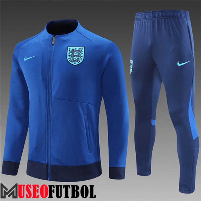 Chandal Futbol - Chaqueta Inglaterra Ninos Azul 2022/2023