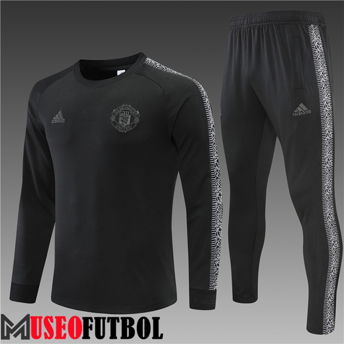 Chandal Equipos De Futbol Manchester United Ninos Negro 2022/2023