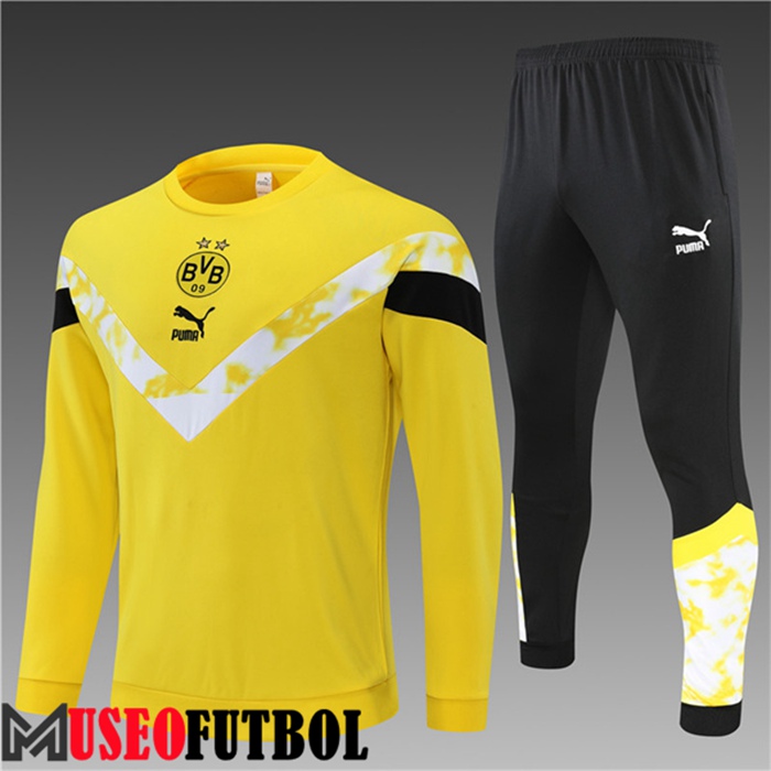 Chandal Equipos De Futbol Dortmund BVB Ninos Amarillo/Blanco 2022/2023