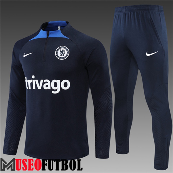 Chandal Equipos De Futbol FC Chelsea Ninos Negro 2022/2023