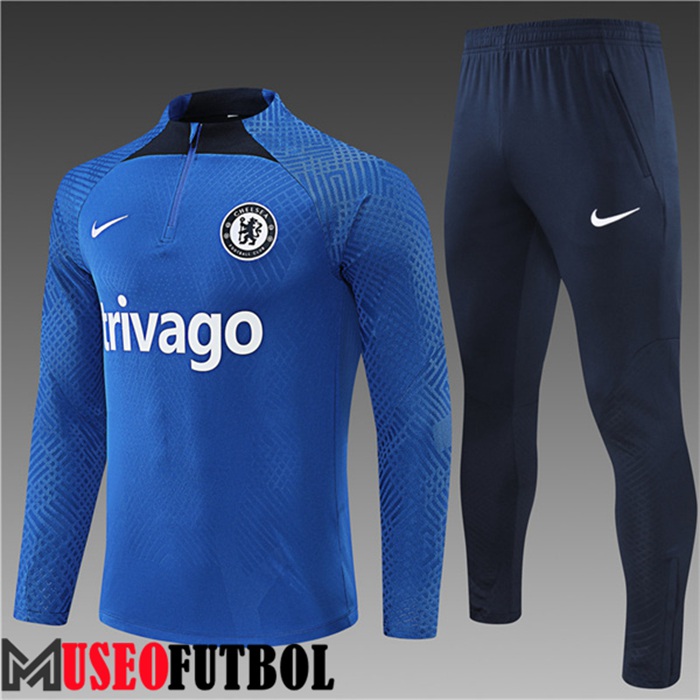 Chandal Equipos De Futbol FC Chelsea Ninos Azul/Negro 2022/2023