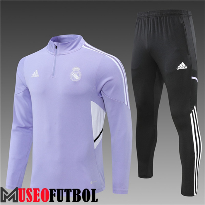 Chandal Equipos De Futbol Real Madrid Ninos Púrpura 2022/2023