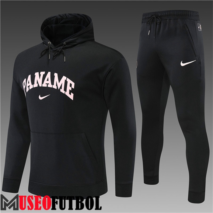 Chaqueta Con Capucha Chandal Futbol NK Jordan PSG Ninos Negro 2022/2023