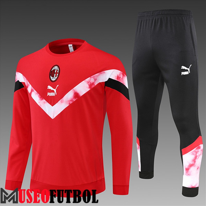 Chandal Equipos De Futbol AC Milan Ninos Rojo 2022/2023