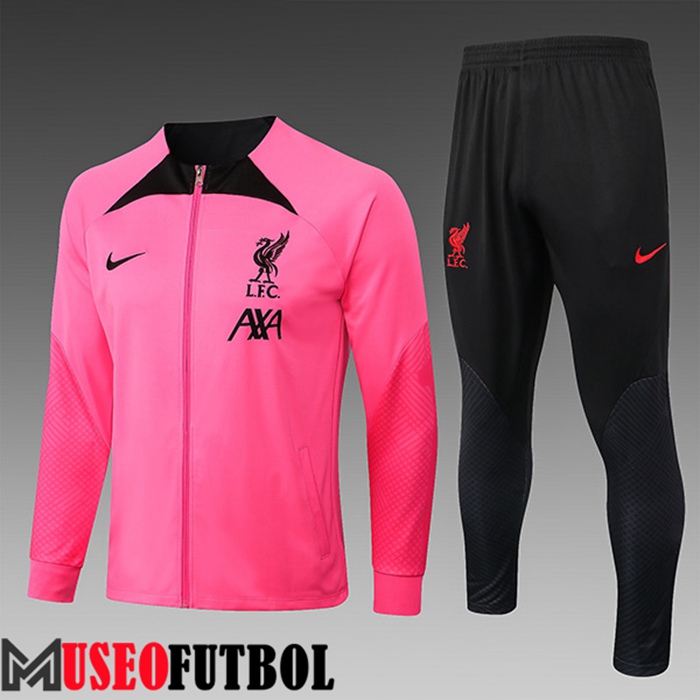 Chandal Futbol - Chaqueta FC Liverpool Ninos Rosa 2022/2023