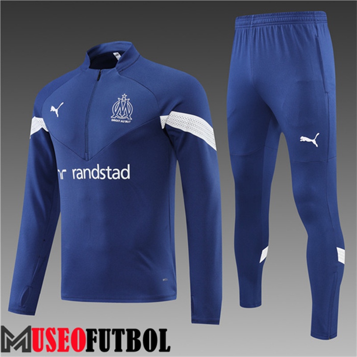 Chandal Equipos De Futbol Marsella Ninos Azul 2022/2023