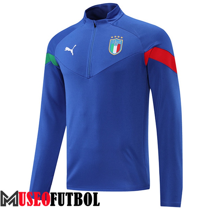 Sudadera De Entrenamiento Italia Azul 2022/2023