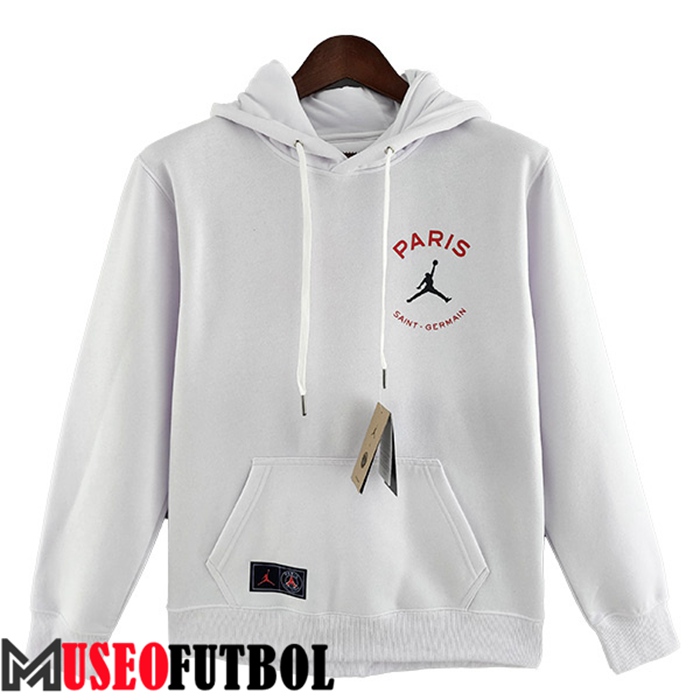 Sudadera De Entrenamiento Capuche Jordan PSG Blanco 2022/2023