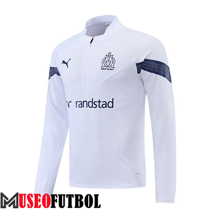 Sudadera De Entrenamiento Marsella Blanco 2022/2023