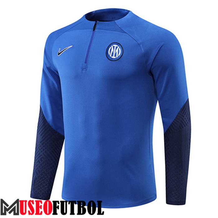 Sudadera De Entrenamiento Inter Milan Azul/Negro 2022/2023