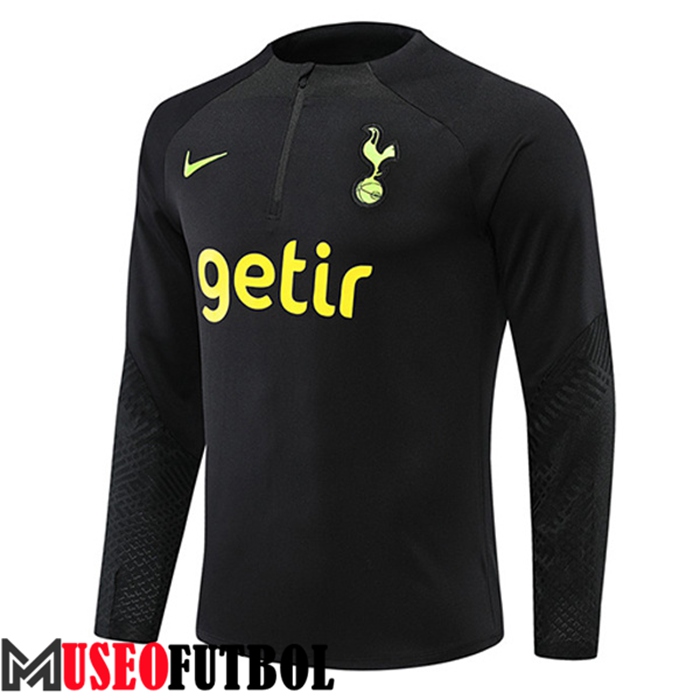 Sudadera De Entrenamiento Tottenham Hotspurs Negro 2022/2023