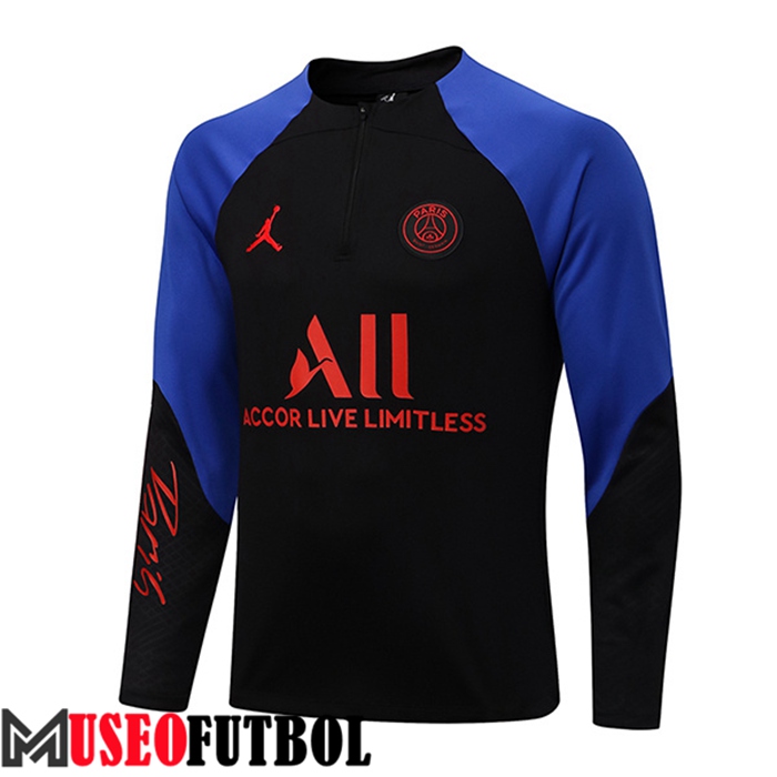 Sudadera De Entrenamiento Jordan PSG Azul/Negro 2022/2023