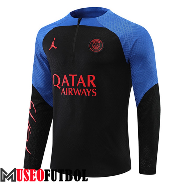 Sudadera De Entrenamiento Jordan PSG Negro/Azul 2022/2023