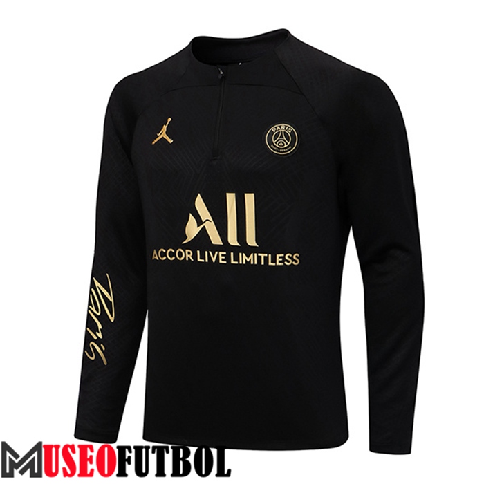 Sudadera De Entrenamiento Jordan PSG Negro 2022/2023