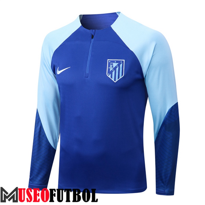 Sudadera De Entrenamiento Atletico Madrid Azul Marin 2022/2023