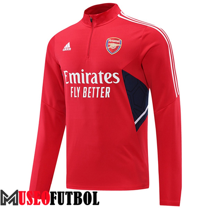 Sudadera De Entrenamiento Arsenal Rojo 2022/2023