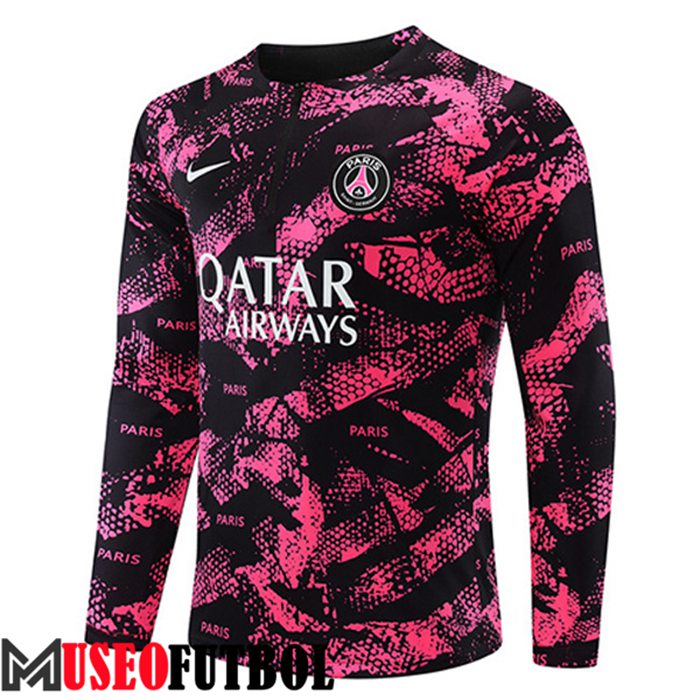 Sudadera De Entrenamiento PSG Rojo/Negro 2022/2023