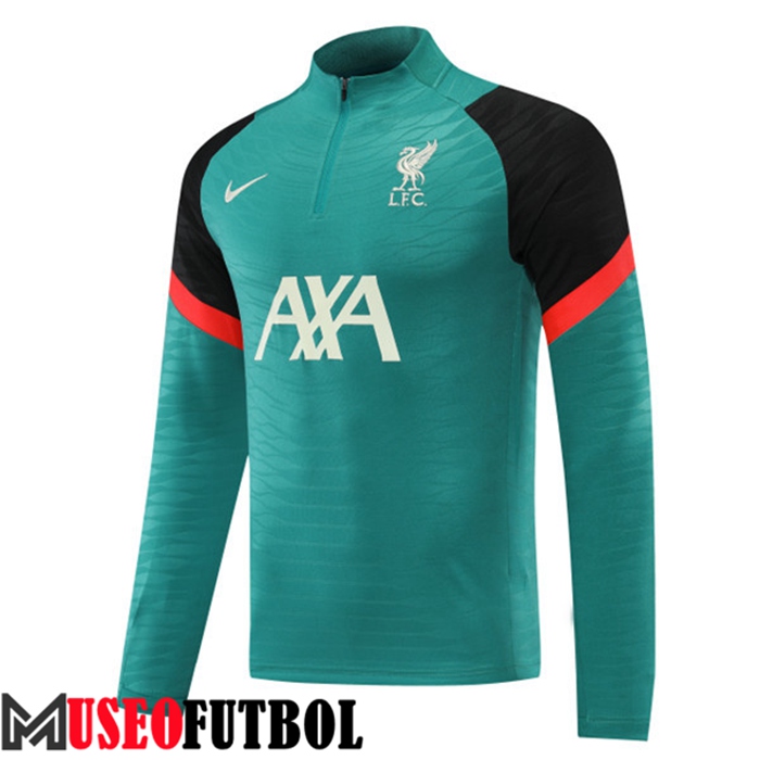 Sudadera De Entrenamiento FC Liverpool Verde 2022/2023