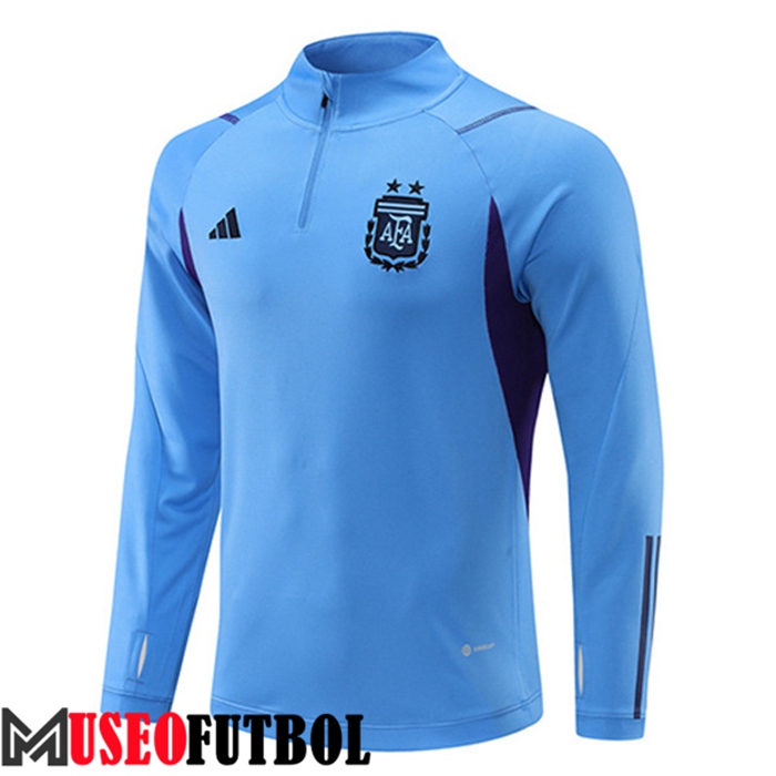 Sudadera De Entrenamiento Argentina Azul Claro 2022/2023