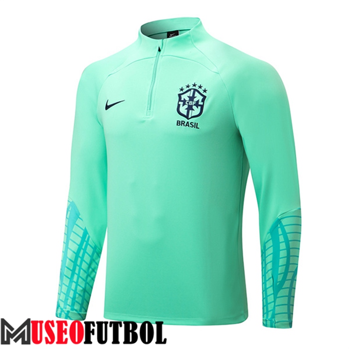 Sudadera De Entrenamiento Brasil Verde 2022/2023