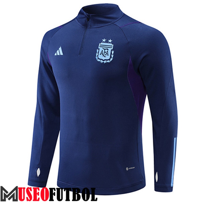 Sudadera De Entrenamiento Argentina Azul Marin 2022/2023