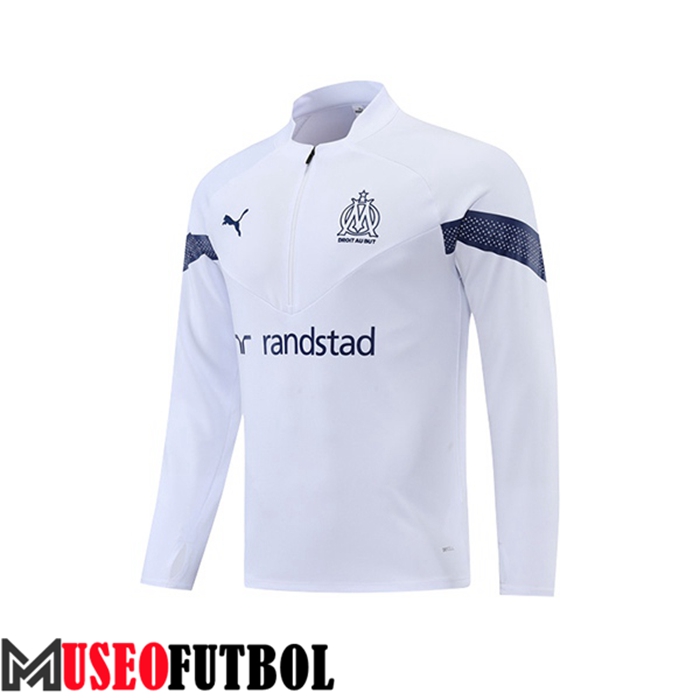 Sudadera De Entrenamiento Marsella Blanco 2022/2023