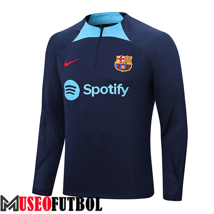 Sudadera De Entrenamiento FC Barcelona Azul Marino 2022/2023