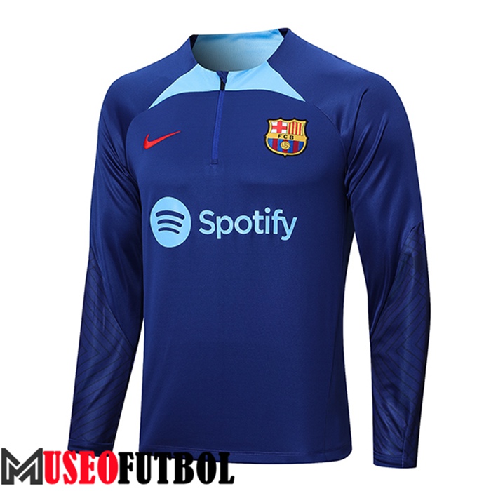 Sudadera De Entrenamiento FC Barcelona Azul 2022/2023