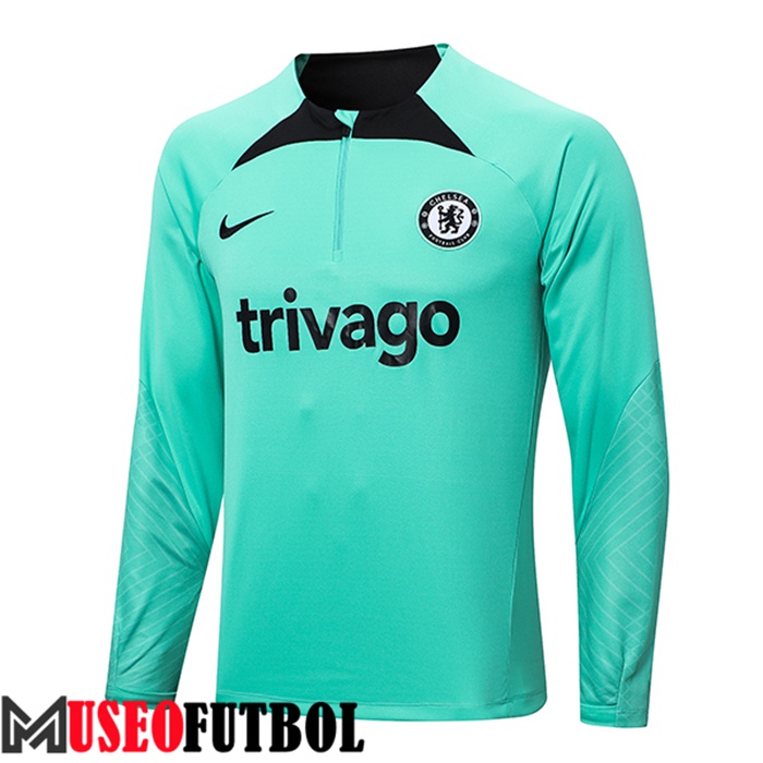 Sudadera De Entrenamiento FC Chelsea Verde 2022/2023