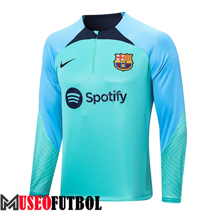 Sudadera De Entrenamiento FC Barcelona Verde 2022/2023